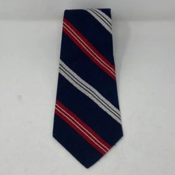 CHANEL Other - ✨3/$25✨ Vintage Georges Chanel Blue Red White Tie
